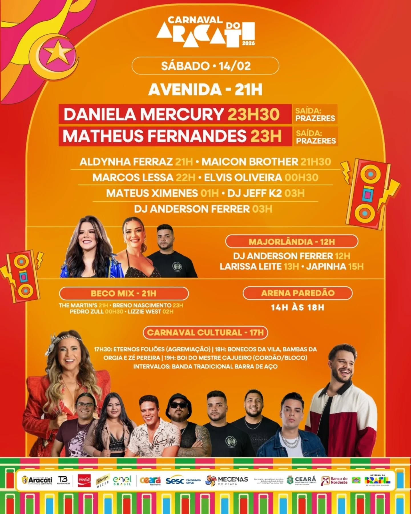 Carnaval Aracati 2026